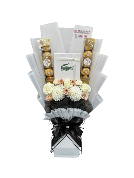 Him & Her Lacoste Matching Bracelet Bouquet