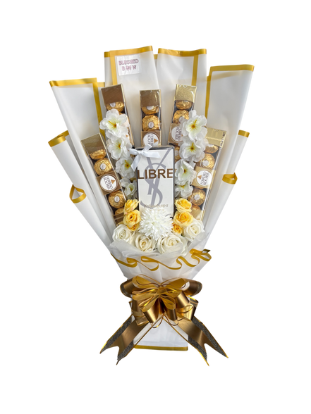 YSL Golden White Bouquet