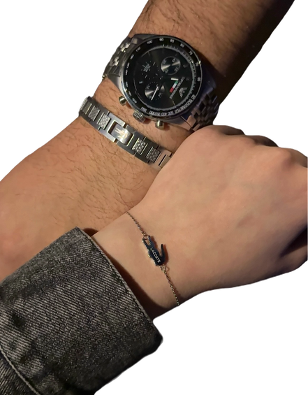 Him & Her Lacoste Matching Bracelet Bouquet