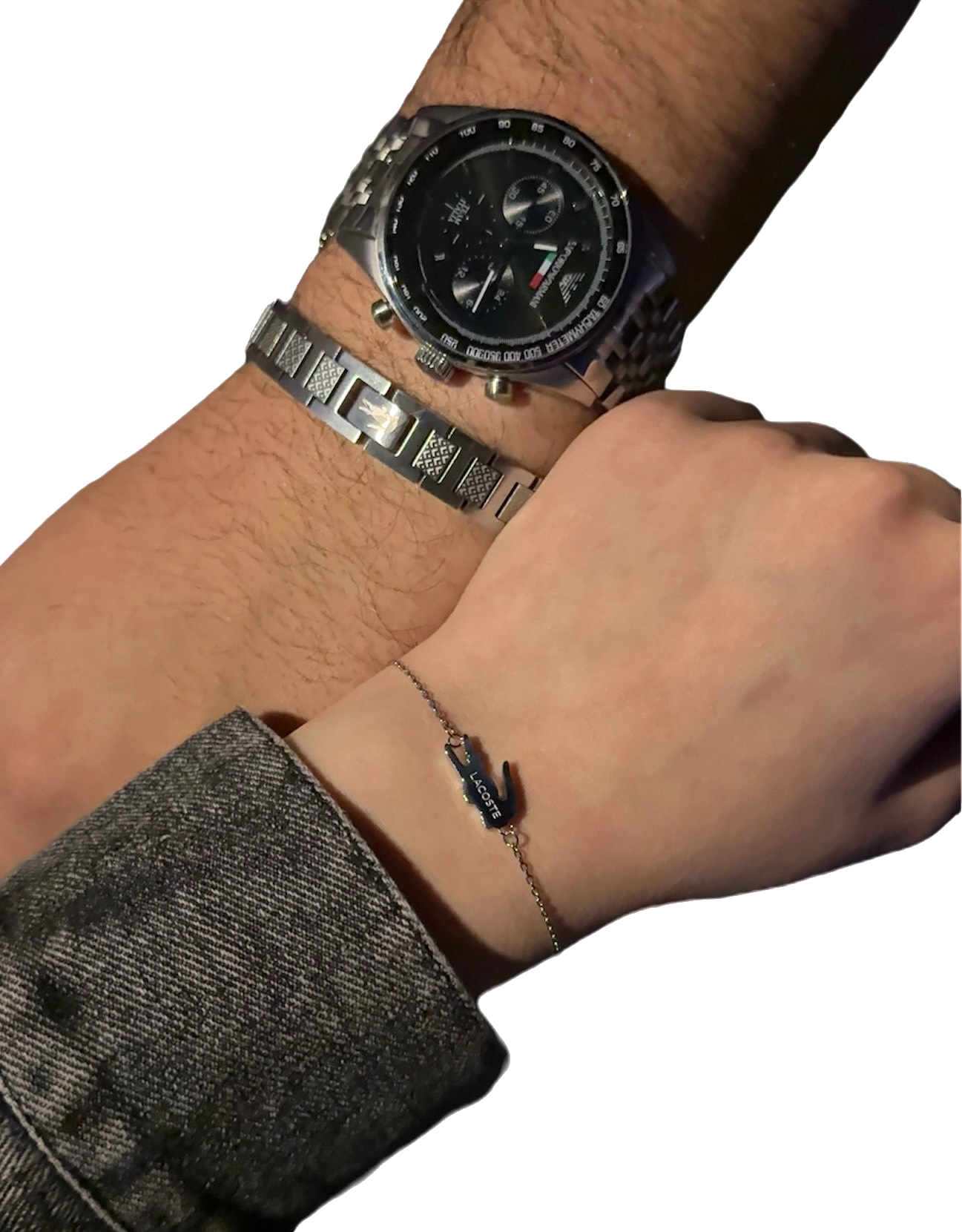 Him & Her Lacoste Matching Bracelet Bouquet