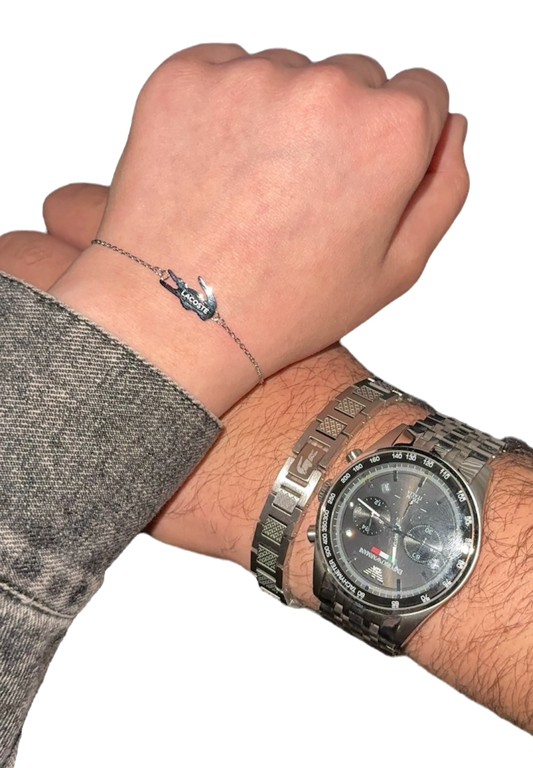 Him & Her Lacoste Matching Bracelet Bouquet